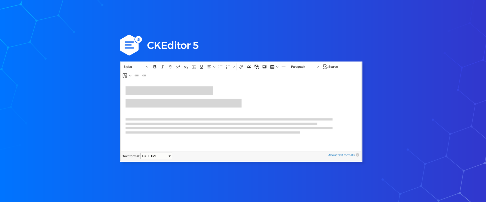 Drupal 10 and CKEditor 5