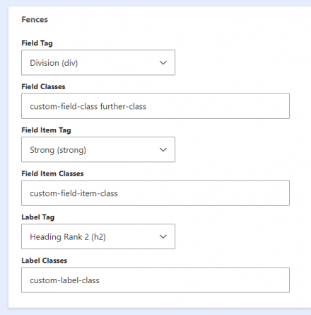 Fences Module