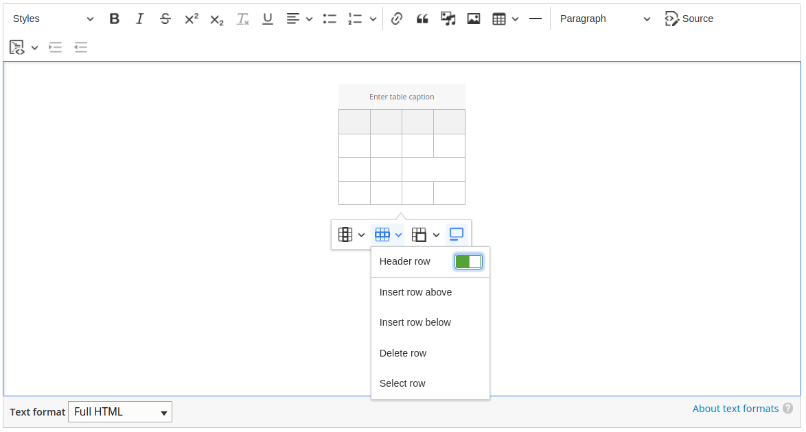 The revamped table feature manages to deliver a very fast and practical way of creating tables, only using the balloon toolbar.